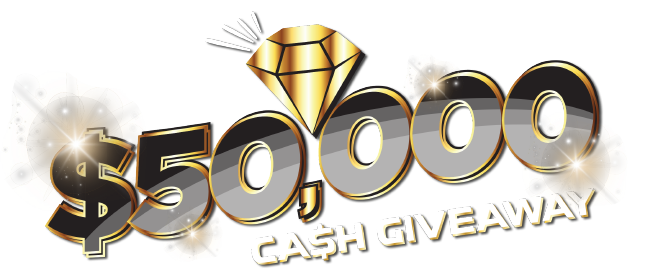 $50,000 Cash Giveaway